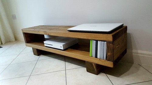 Stand unit solid rustic - stand/tv,